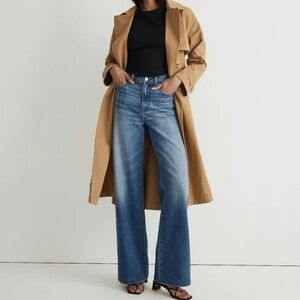 Madewell Superwide Leg Jeans Size 28 (runs small, fits like 27)